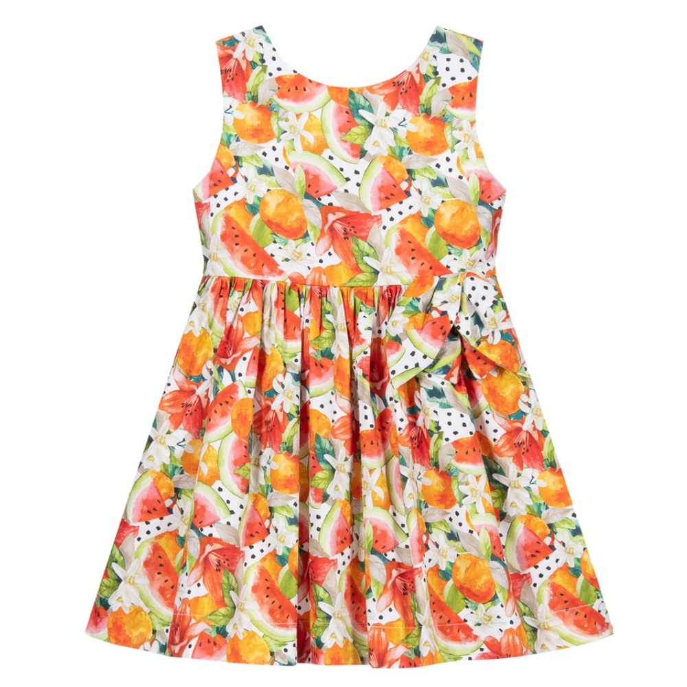 Mayoral Red Watermelon Dress